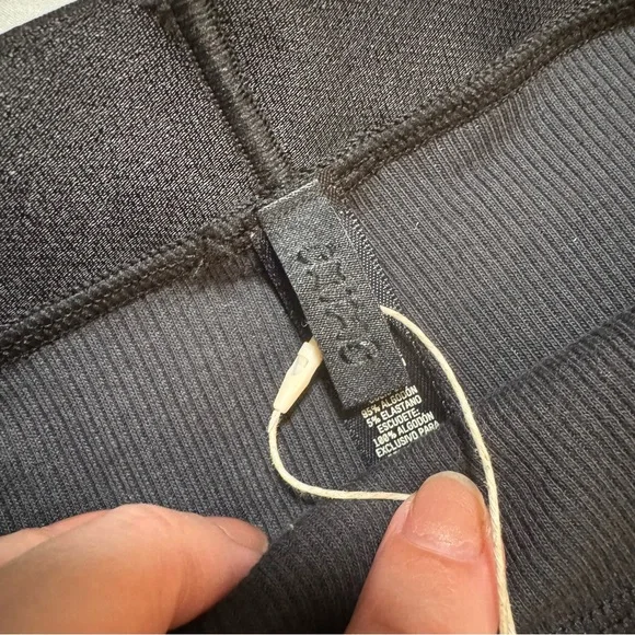 SKIMS Stretch Cotton Rib Legging, Size Small - Picture 4 of 7